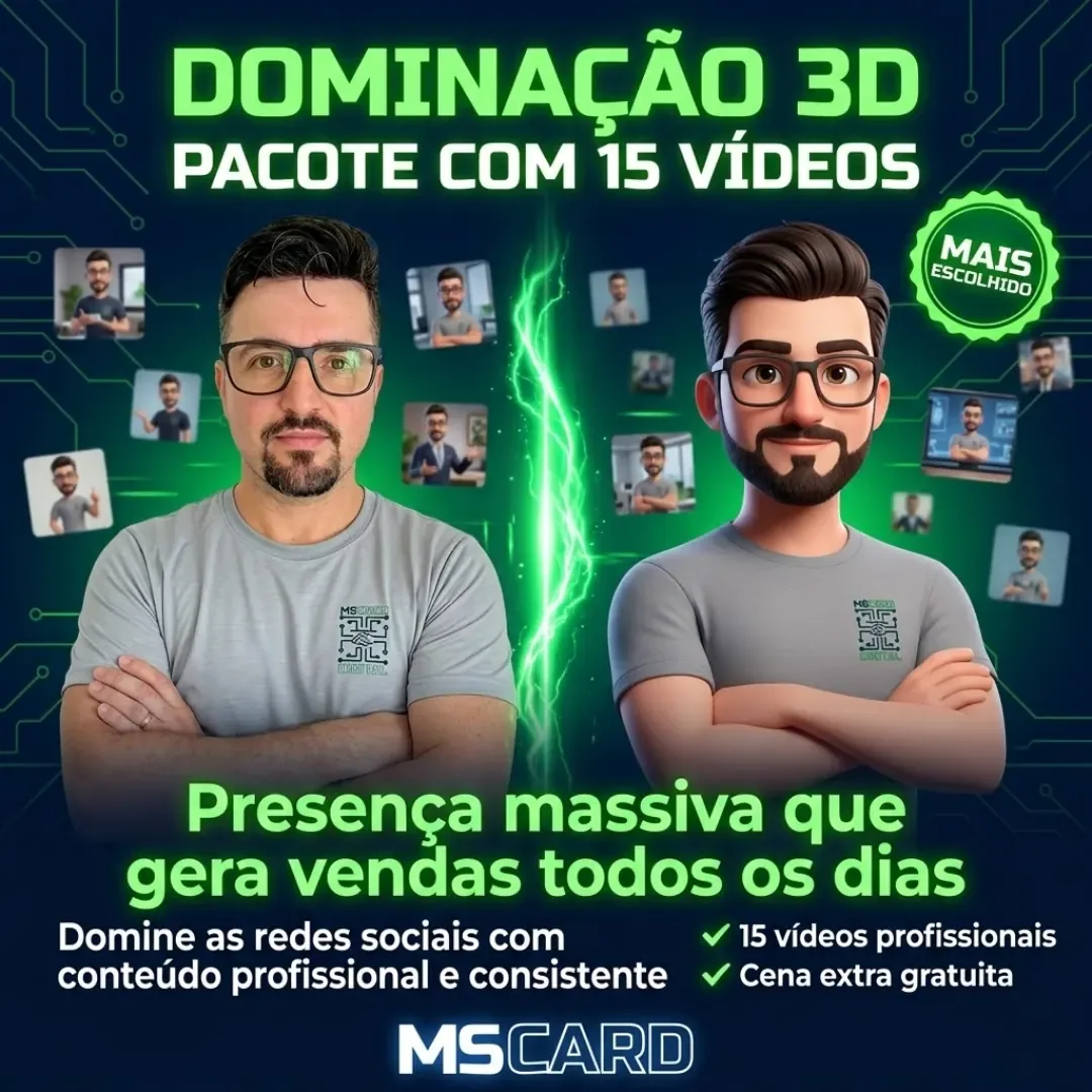 Dominação 3D | Pacote 15 vídeos