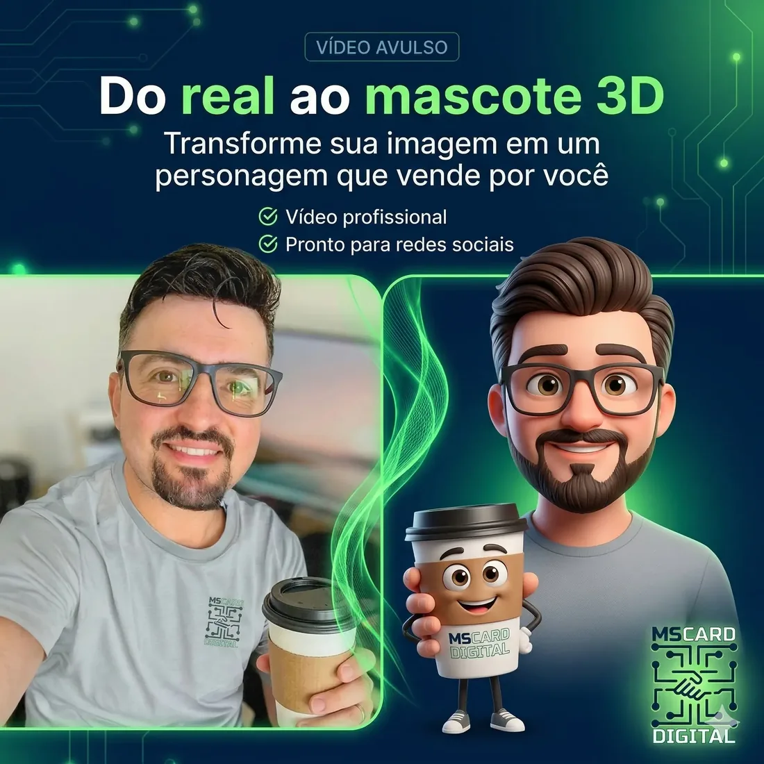 VÍDEO AVULSO | DO REAL AO MASCOTE 3D